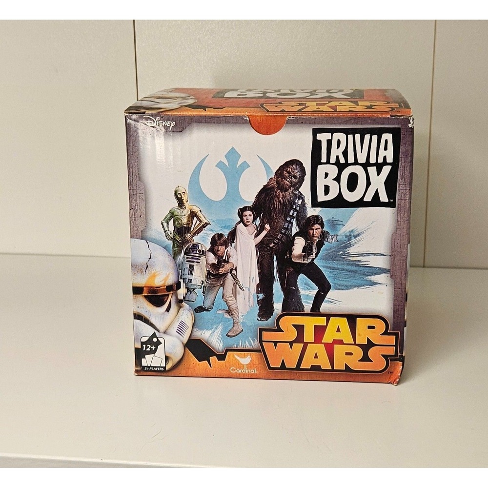 Cardinal Star Wars Trivia Box Disney Game NEW Sealed [COPY]